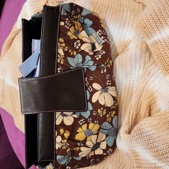 Miche corduroy floral pattern clutch - Picture 4 of 4